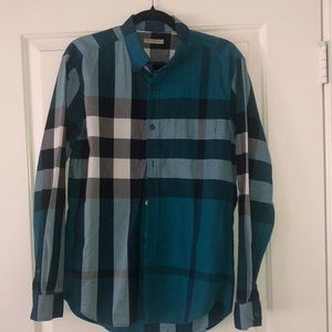 Authentic Men’s Burberry button up